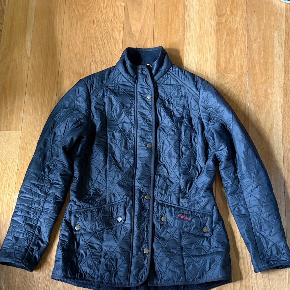 Barbour Dark Gray Quilted Jacket